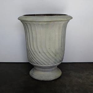Anduze Urn - Striped Classic Stone 1mtr