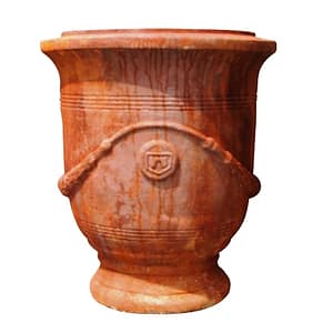 Anduze Urn - Traditional Rust 100cm