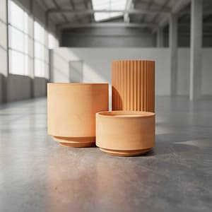 Stepped Planter - Terracotta